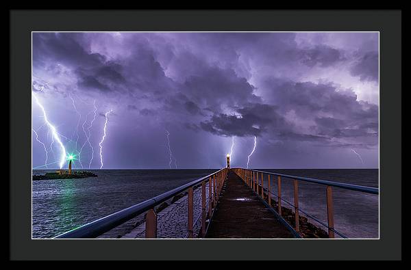 Port la Nouvelle, France / Art Photo - Framed Print