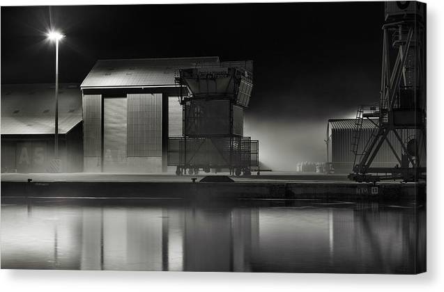 Port Nocturne / Art Photo - Canvas Print