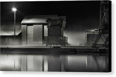 Port Nocturne / Art Photo - Canvas Print