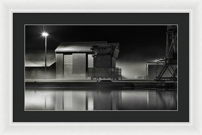 Port Nocturne / Art Photo - Framed Print