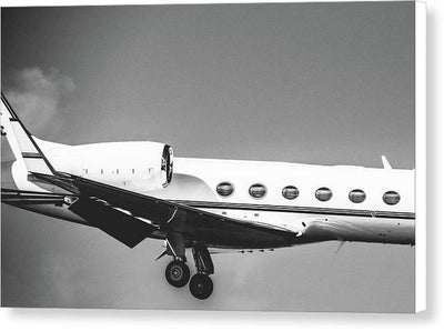 Private Jet, Caribbean / Art Photo - Canvas Print