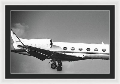 Private Jet, Caribbean / Art Photo - Framed Print