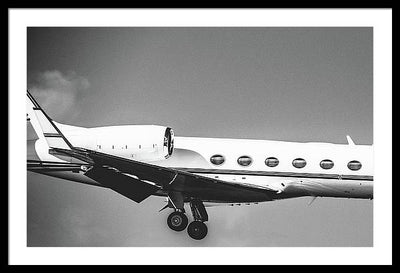 Private Jet, Caribbean / Art Photo - Framed Print