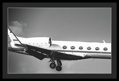 Private Jet, Caribbean / Art Photo - Framed Print