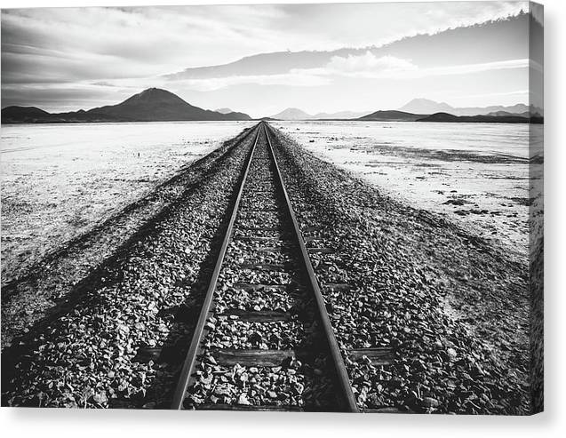 Railway Track - Canvas Print