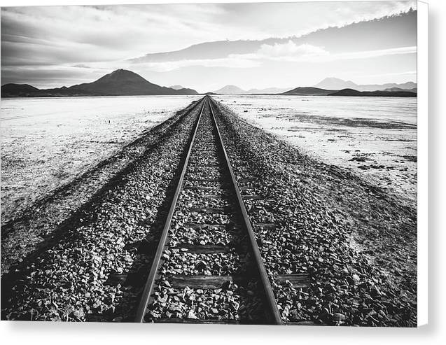 Railway Track - Canvas Print