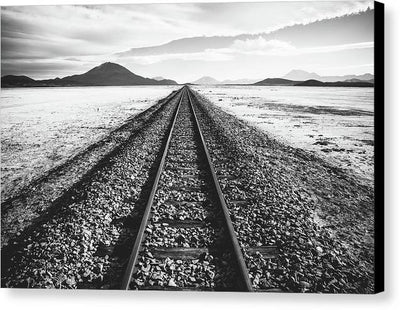 Railway Track - Canvas Print