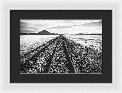 Railway Track - Framed Print