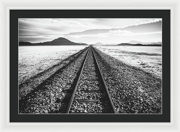 Railway Track - Framed Print