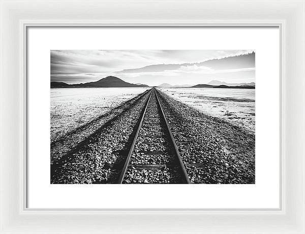 Railway Track - Framed Print