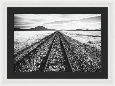 Railway Track - Framed Print