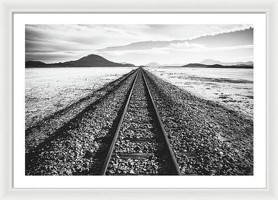 Railway Track - Framed Print