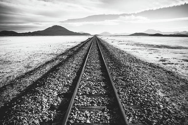 Railway Track - Art Print