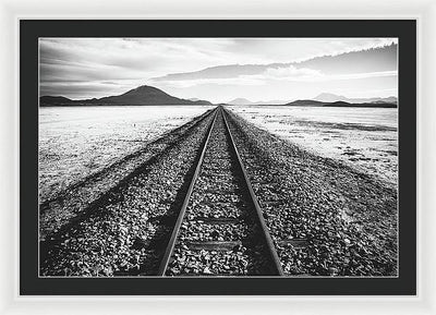 Railway Track - Framed Print