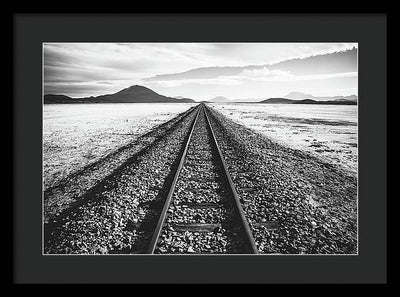 Railway Track - Framed Print