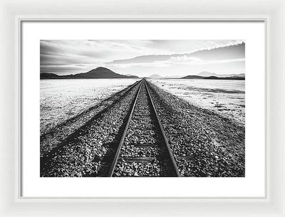 Railway Track - Framed Print