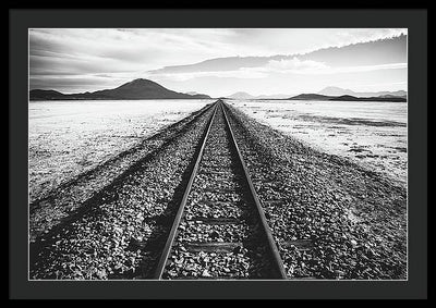 Railway Track - Framed Print