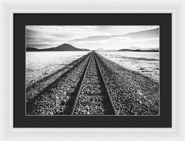 Railway Track - Framed Print