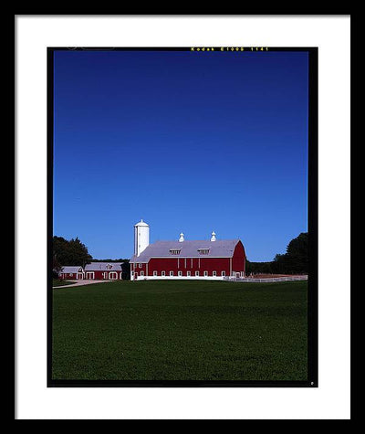 Red Barn - Framed Print