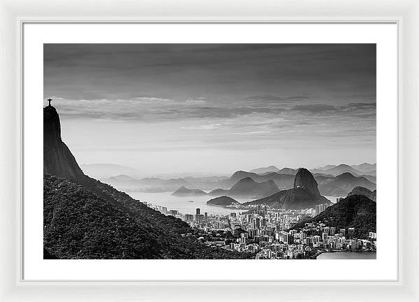 Rio de Janeiro, Brasil / Art Photo - Framed Print