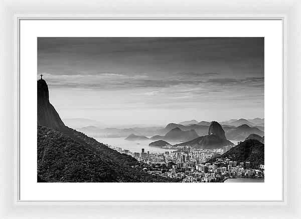 Rio de Janeiro, Brasil / Art Photo - Framed Print