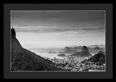 Rio de Janeiro, Brasil / Art Photo - Framed Print