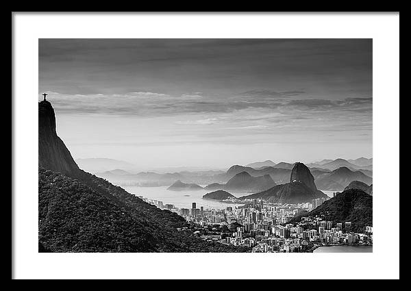 Rio de Janeiro, Brasil / Art Photo - Framed Print