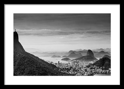 Rio de Janeiro, Brasil / Art Photo - Framed Print