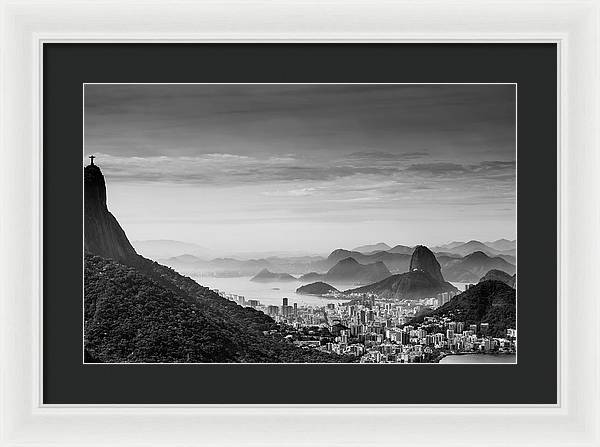 Rio de Janeiro, Brasil / Art Photo - Framed Print