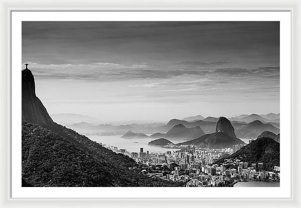 Rio de Janeiro, Brasil / Art Photo - Framed Print