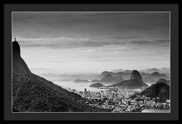 Rio de Janeiro, Brasil / Art Photo - Framed Print