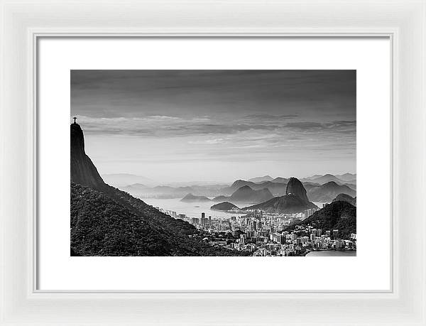 Rio de Janeiro, Brasil / Art Photo - Framed Print