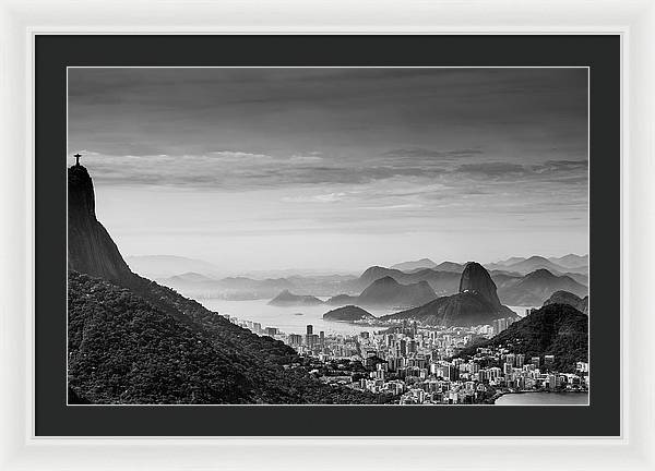 Rio de Janeiro, Brasil / Art Photo - Framed Print