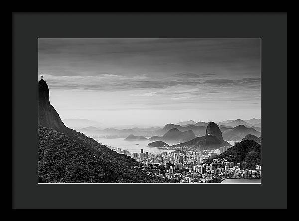 Rio de Janeiro, Brasil / Art Photo - Framed Print