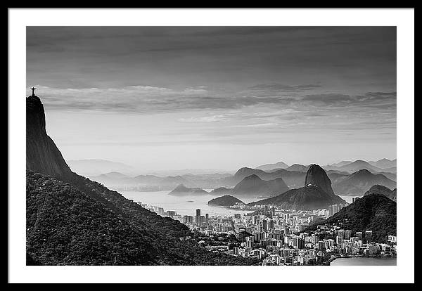 Rio de Janeiro, Brasil / Art Photo - Framed Print