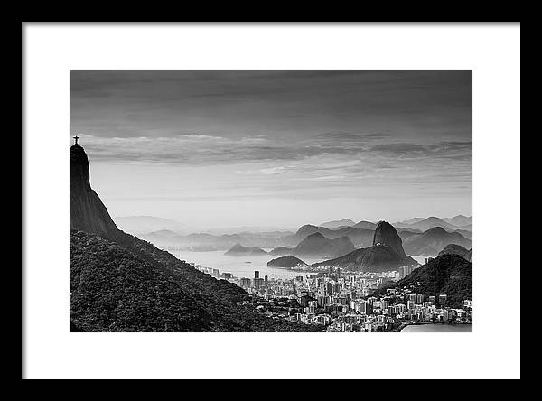 Rio de Janeiro, Brasil / Art Photo - Framed Print