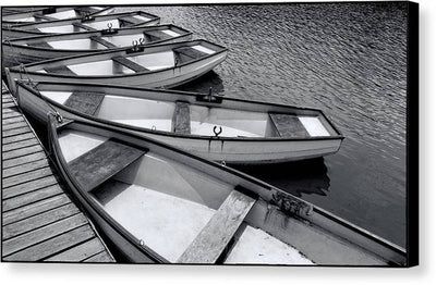 River Boats / Art Photo - Canvas Print