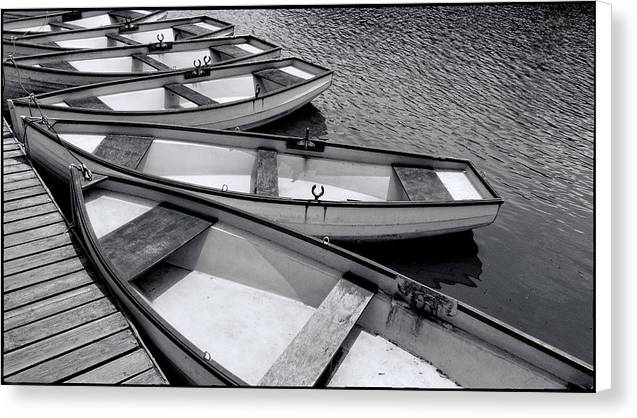 River Boats / Art Photo - Canvas Print