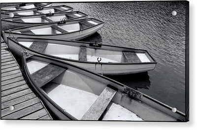 River Boats / Art Photo - Acrylic Print