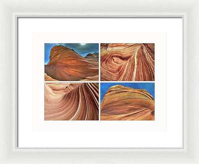 Rock Waves, Utah - Framed Print