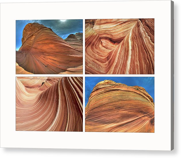 Rock Waves, Utah - Acrylic Print