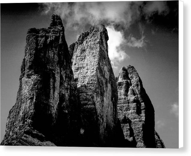 Rocky Peak / Art Photo - Canvas Print