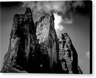 Rocky Peak / Art Photo - Canvas Print