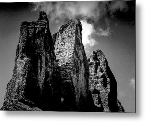 Rocky Peak / Art Photo - Metal Print