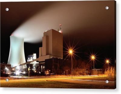 Rostock Power Station, Germany / Art Photo - Acrylic Print