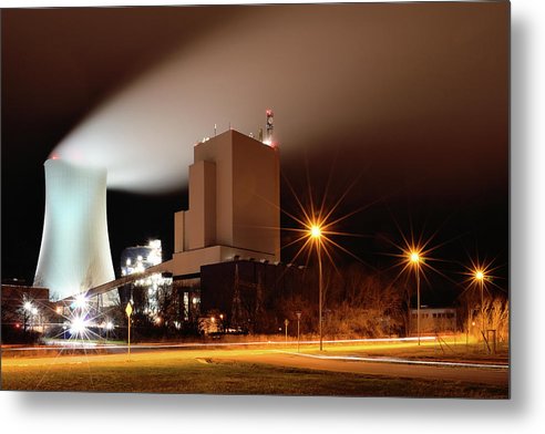 Rostock Power Station, Germany / Art Photo - Metal Print