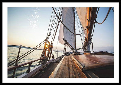 Sail Boat #2 / Art Photo - Framed Print