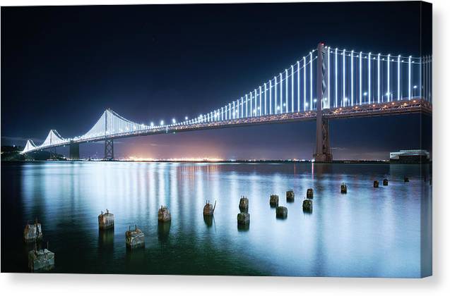 San Francisco Bay Bridge / Art Photo - Canvas Print