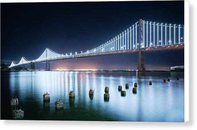 San Francisco Bay Bridge / Art Photo - Canvas Print