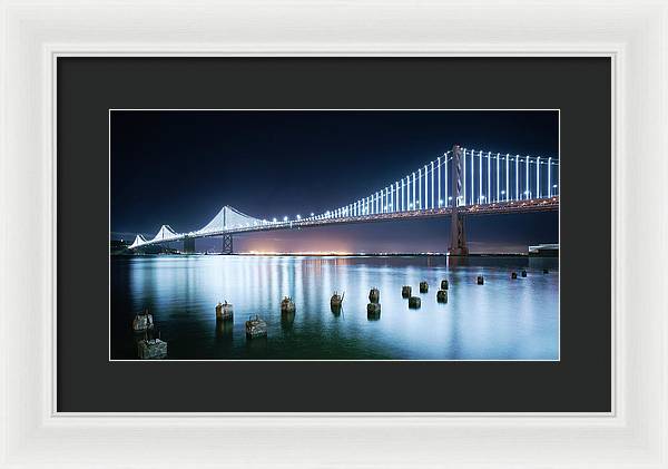 San Francisco Bay Bridge / Art Photo - Framed Print